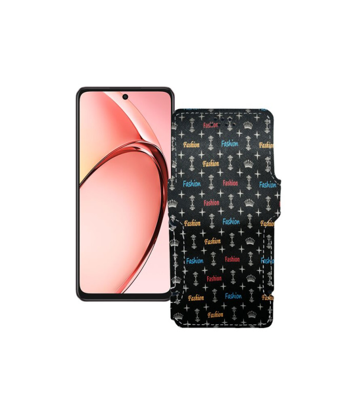 Чохол-книжка з екошкіри для телефону OPPO A3 2024