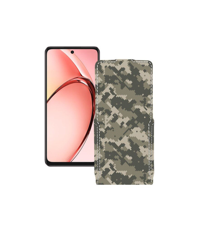 Чохол-флип з екошкіри для телефону OPPO A3 2024