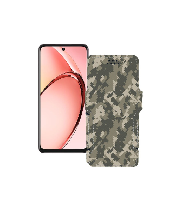 Чохол-книжка з екошкіри для телефону OPPO A3 2024