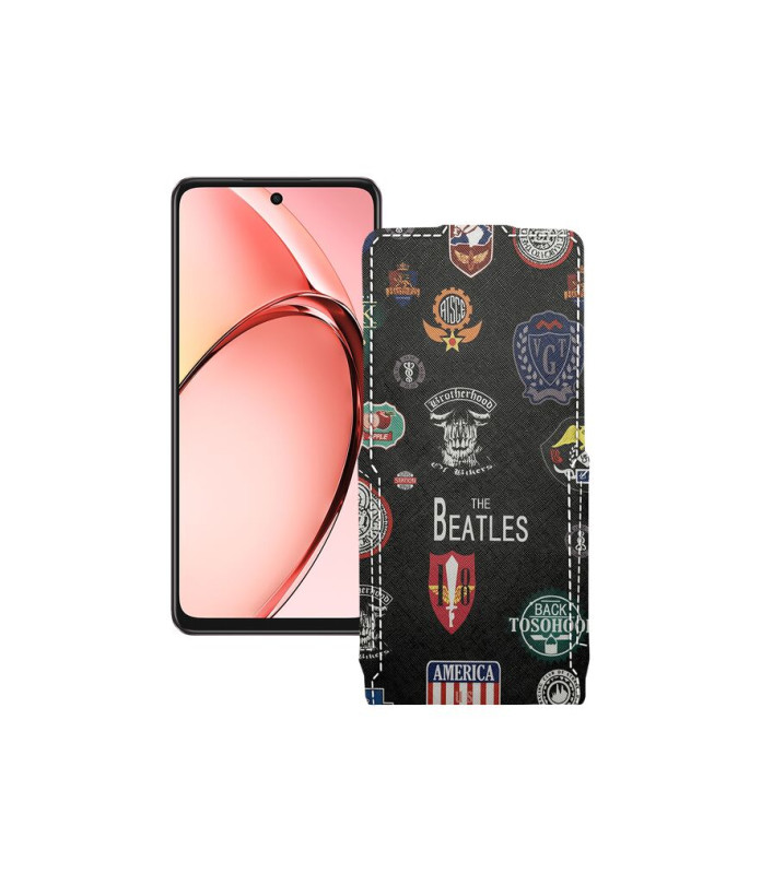 Чохол-флип з екошкіри для телефону OPPO A3 2024