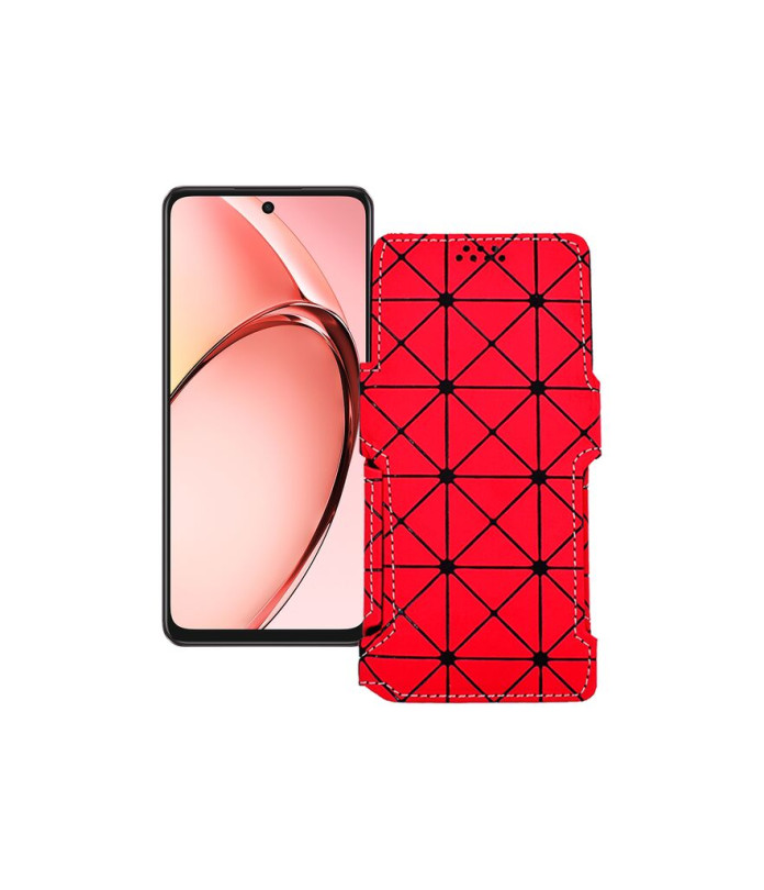Чохол-книжка з екошкіри для телефону OPPO A3 2024