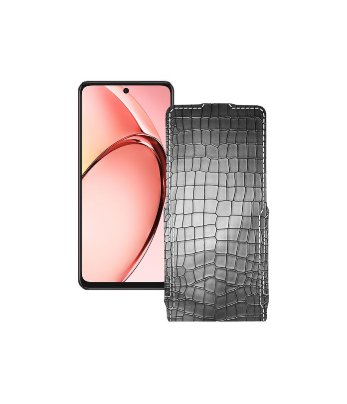Чохол-флип з екошкіри для телефону OPPO A3 2024
