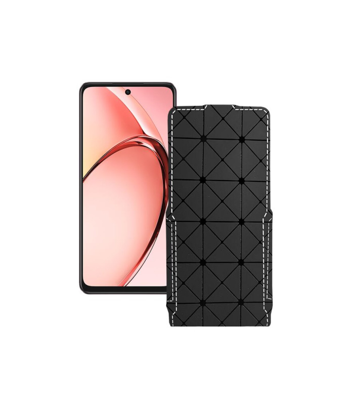 Чохол-флип з екошкіри для телефону OPPO A3 2024