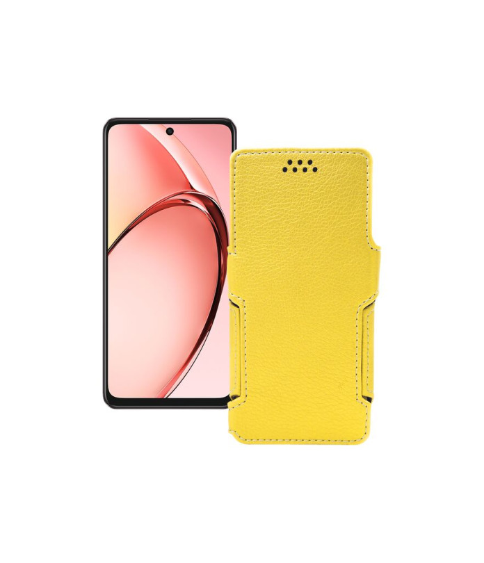 Чохол-книжка з екошкіри для телефону OPPO A3 2024