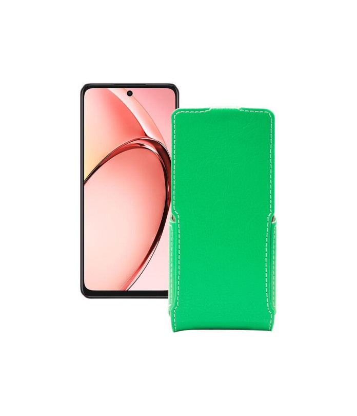 Чохол-флип з екошкіри для телефону OPPO A3 2024