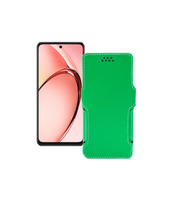 Чохол-книжка з екошкіри для телефону OPPO A3 2024