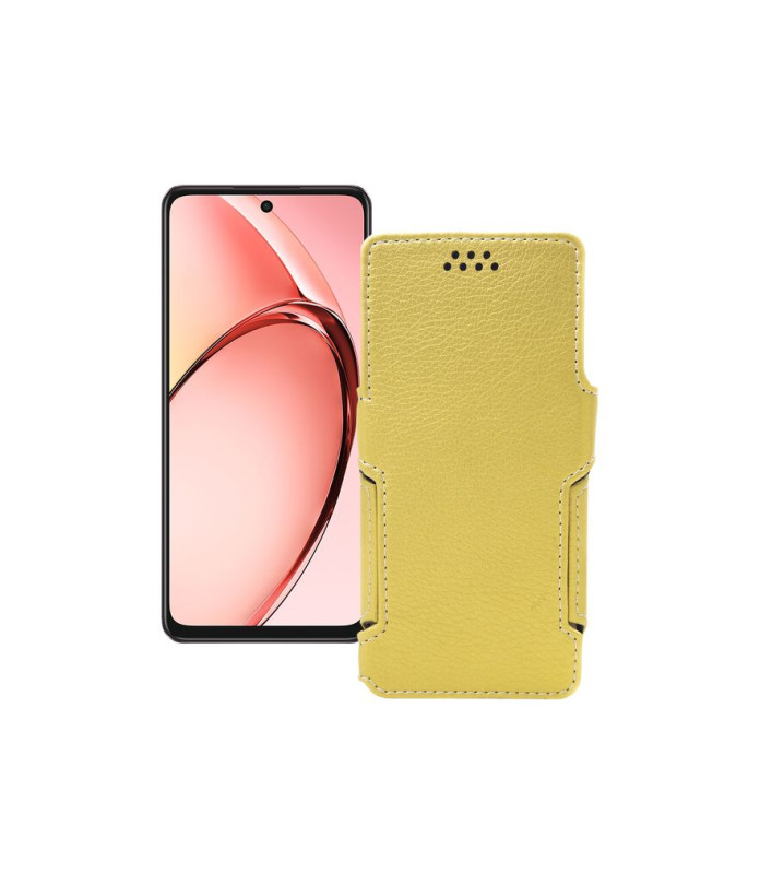 Чохол-книжка з екошкіри для телефону OPPO A3 2024