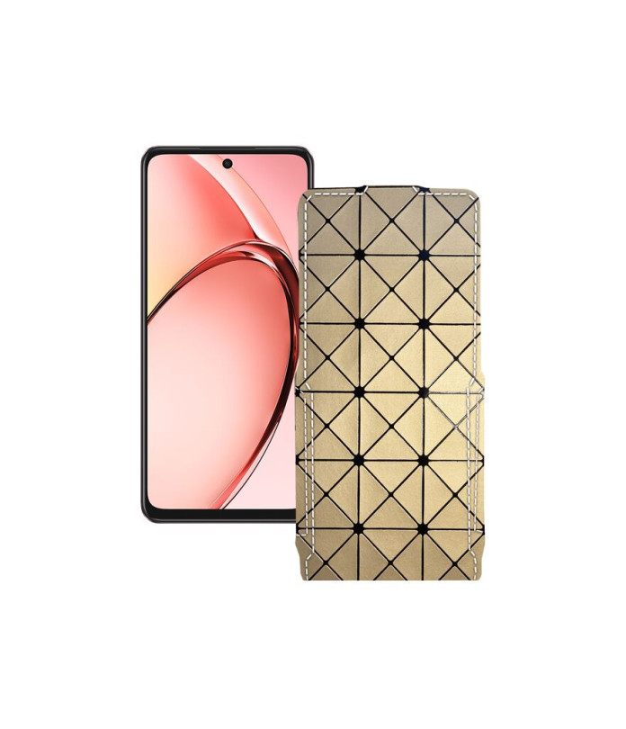 Чохол-флип з екошкіри для телефону OPPO A3 2024