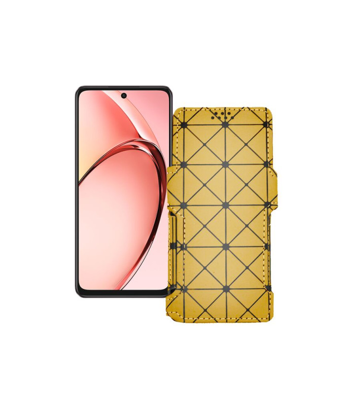 Чохол-книжка з екошкіри для телефону OPPO A3 2024