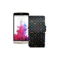 Чохол-книжка з екошкіри для телефону LG G3s Dual (D724)