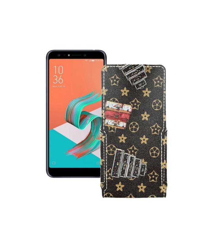 Чохол-флип з екошкіри для телефону Asus ZenFone 5 lite ZC600KL