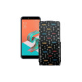 Чохол-флип з екошкіри для телефону Asus ZenFone 5 lite ZC600KL