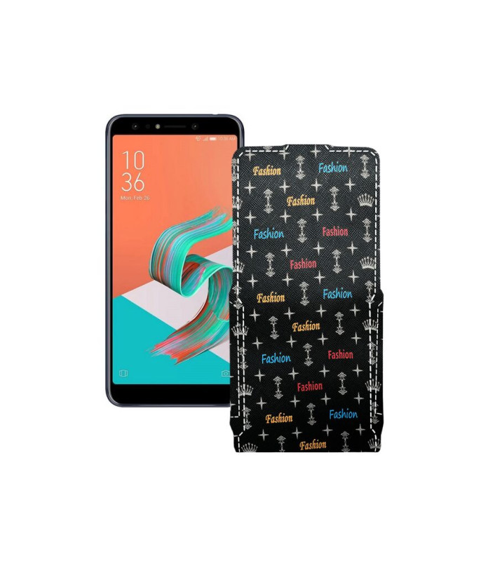 Чохол-флип з екошкіри для телефону Asus ZenFone 5 lite ZC600KL