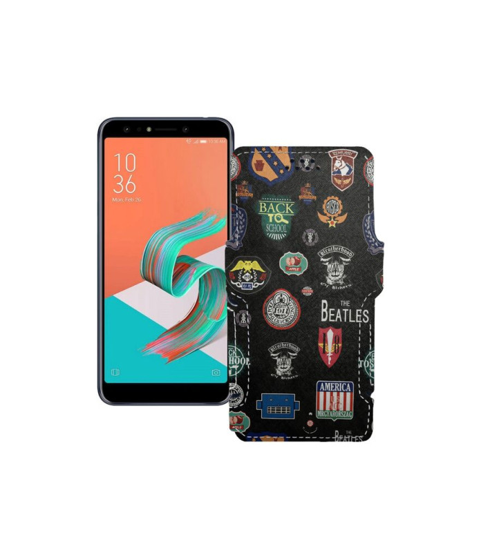 Чохол-книжка з екошкіри для телефону Asus ZenFone 5 lite ZC600KL