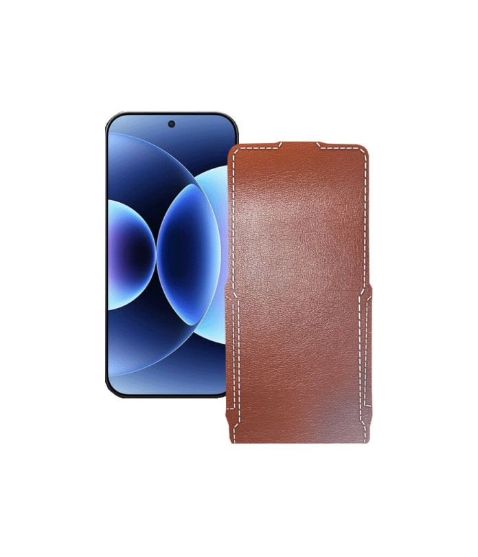 Чохол-флип з екошкіри для телефону Xiaomi 17