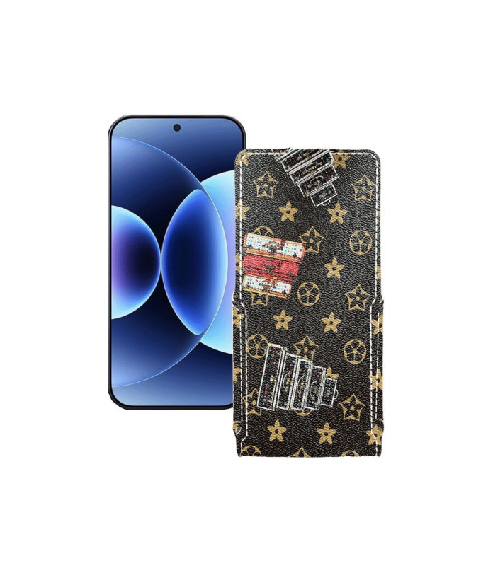 Чохол-флип з екошкіри для телефону Xiaomi 17