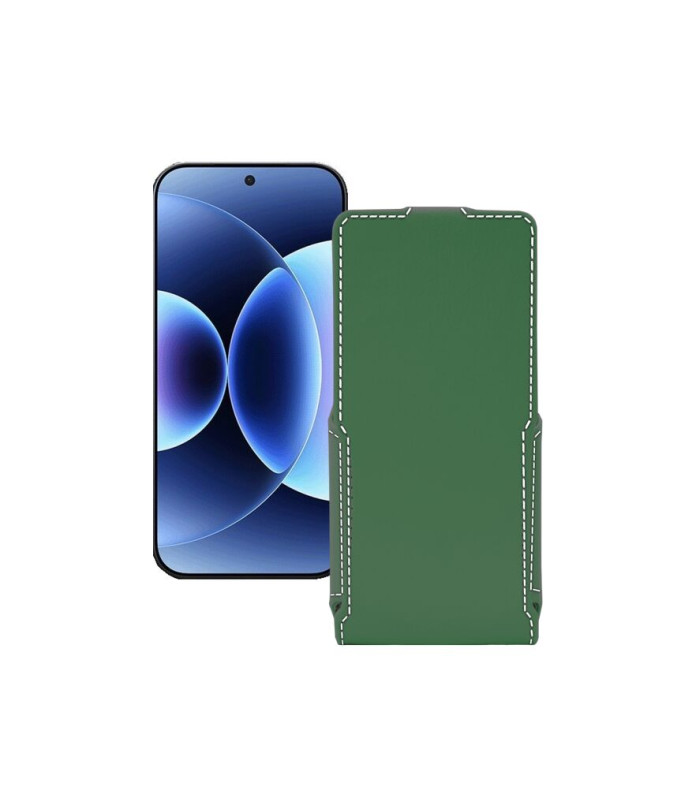 Чохол-флип з екошкіри для телефону Xiaomi 17