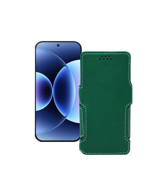 Чохол-книжка з екошкіри для телефону Xiaomi 17