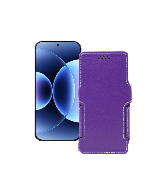 Чохол-книжка з екошкіри для телефону Xiaomi 17