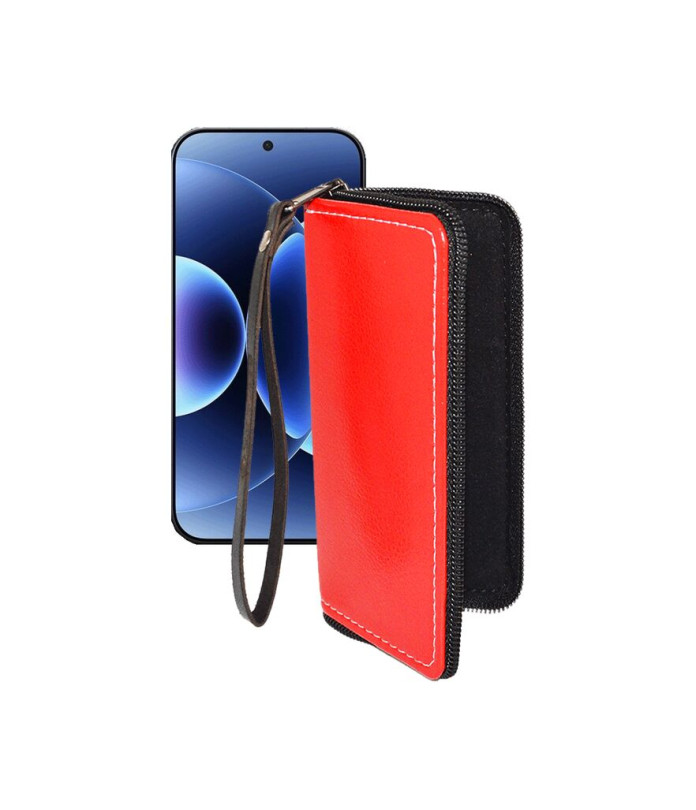 Чохол-гаманець з екошкіри для телефону Xiaomi 17