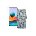 Чохол-книжка з екошкіри для телефону Xiaomi Redmi Note 10 pro 2021