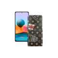 Чохол-флип з екошкіри для телефону Xiaomi Redmi Note 10 pro 2021