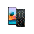 Чохол-книжка з екошкіри для телефону Xiaomi Redmi Note 10 pro 2021