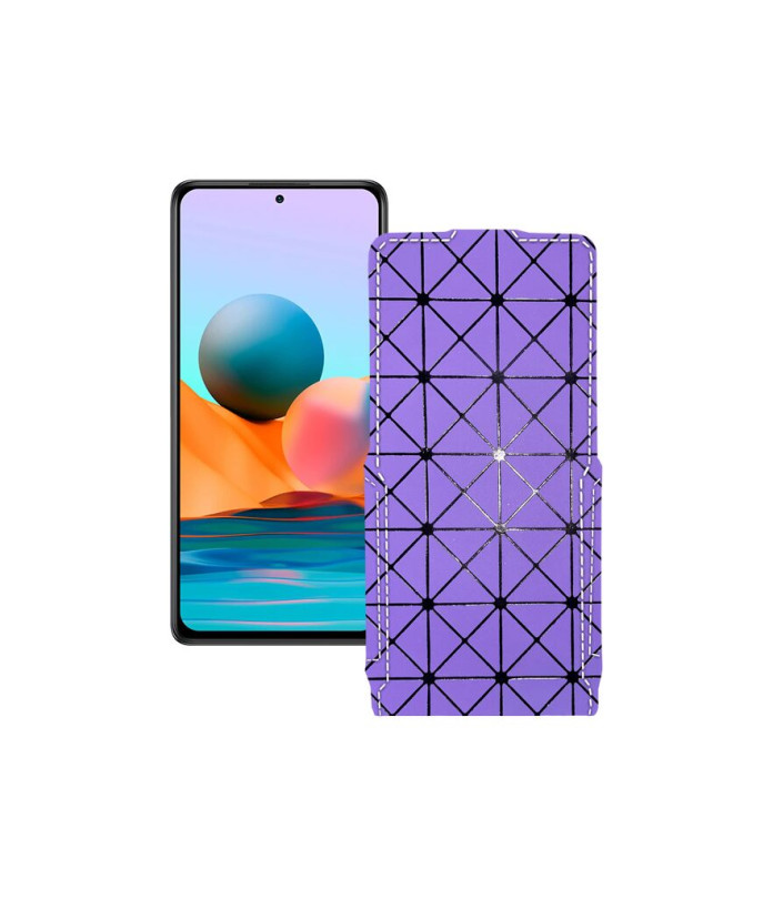 Чохол-флип з екошкіри для телефону Xiaomi Redmi Note 10 pro 2021