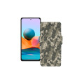 Чохол-книжка з екошкіри для телефону Xiaomi Redmi Note 10 pro 2021