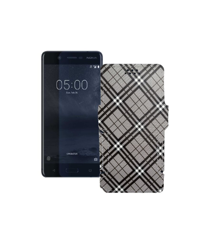 Чохол-книжка з екошкіри для телефону Nokia 5