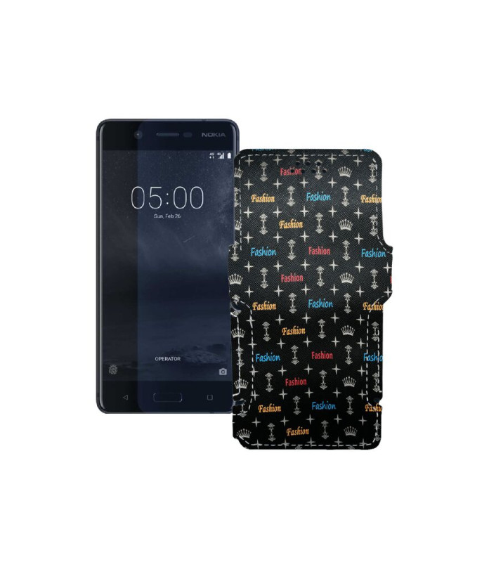 Чохол-книжка з екошкіри для телефону Nokia 5