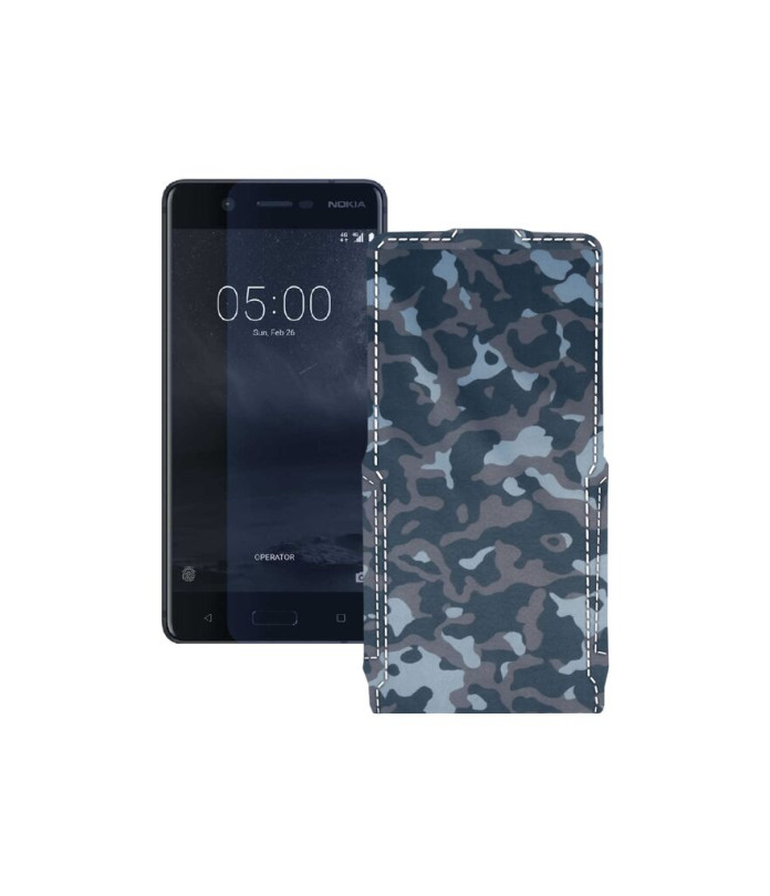 Чохол-флип з екошкіри для телефону Nokia 5