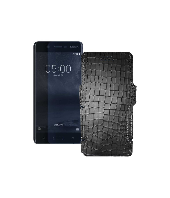 Чохол-книжка з екошкіри для телефону Nokia 5