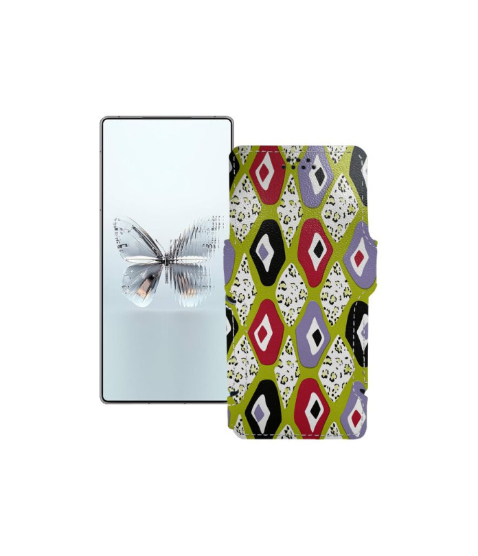 Чохол-книжка з екошкіри для телефону ZTE Nubia RedMagic 10 Pro