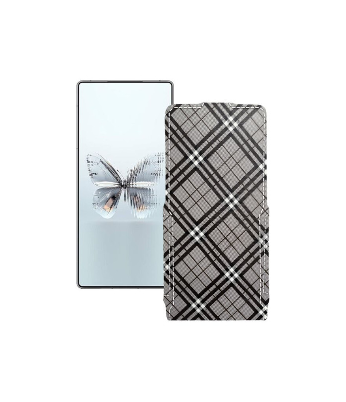 Чохол-флип з екошкіри для телефону ZTE Nubia RedMagic 10 Pro