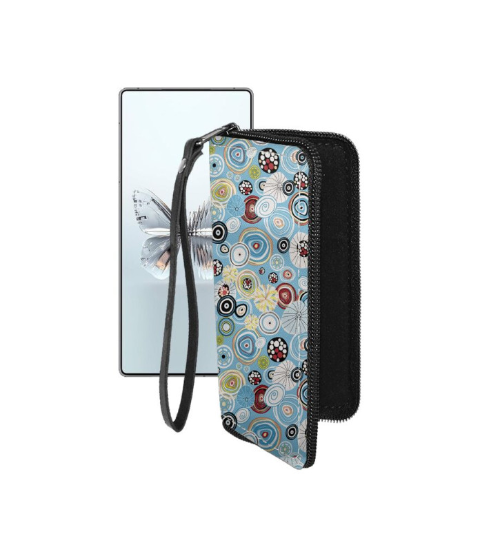 Чохол-гаманець з екошкіри для телефону ZTE Nubia RedMagic 10 Pro