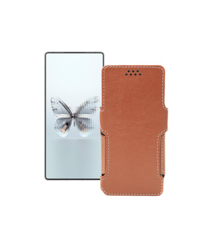 Чохол-книжка з екошкіри для телефону ZTE Nubia RedMagic 10 Pro