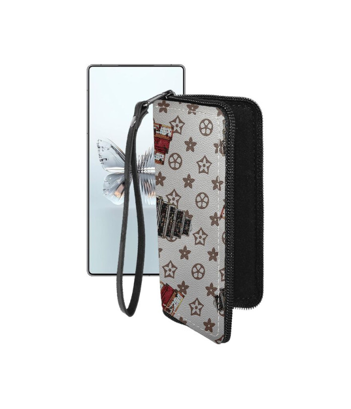 Чохол-гаманець з екошкіри для телефону ZTE Nubia RedMagic 10 Pro