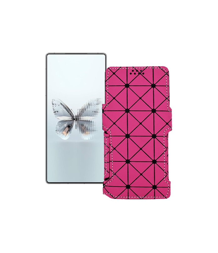 Чохол-книжка з екошкіри для телефону ZTE Nubia RedMagic 10 Pro