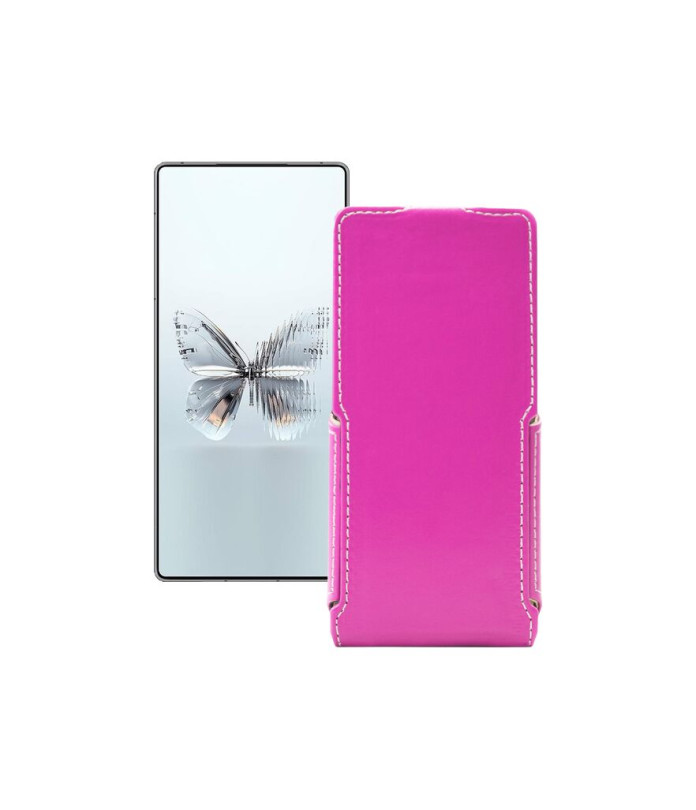 Чохол-флип з екошкіри для телефону ZTE Nubia RedMagic 10 Pro