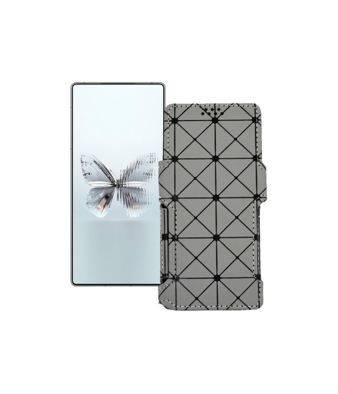 Чохол-книжка з екошкіри для телефону ZTE Nubia RedMagic 10 Pro