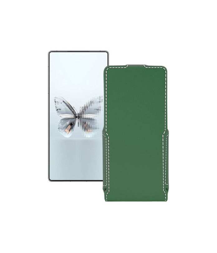 Чохол-флип з екошкіри для телефону ZTE Nubia RedMagic 10 Pro