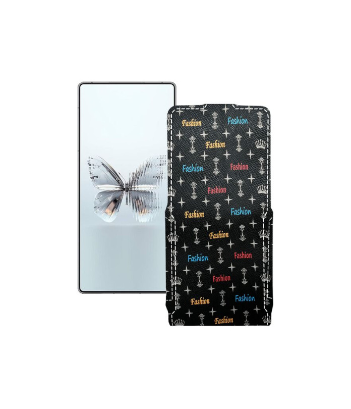 Чохол-флип з екошкіри для телефону ZTE Nubia RedMagic 10 Pro