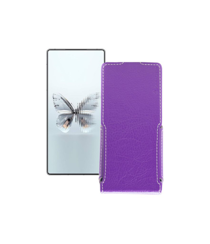 Чохол-флип з екошкіри для телефону ZTE Nubia RedMagic 10 Pro