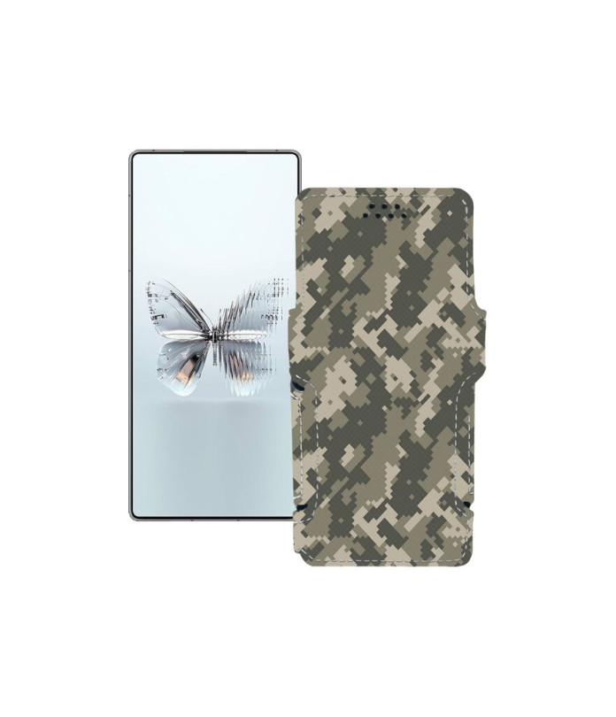 Чохол-книжка з екошкіри для телефону ZTE Nubia RedMagic 10 Pro