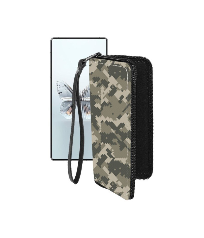 Чохол-гаманець з екошкіри для телефону ZTE Nubia RedMagic 10 Pro