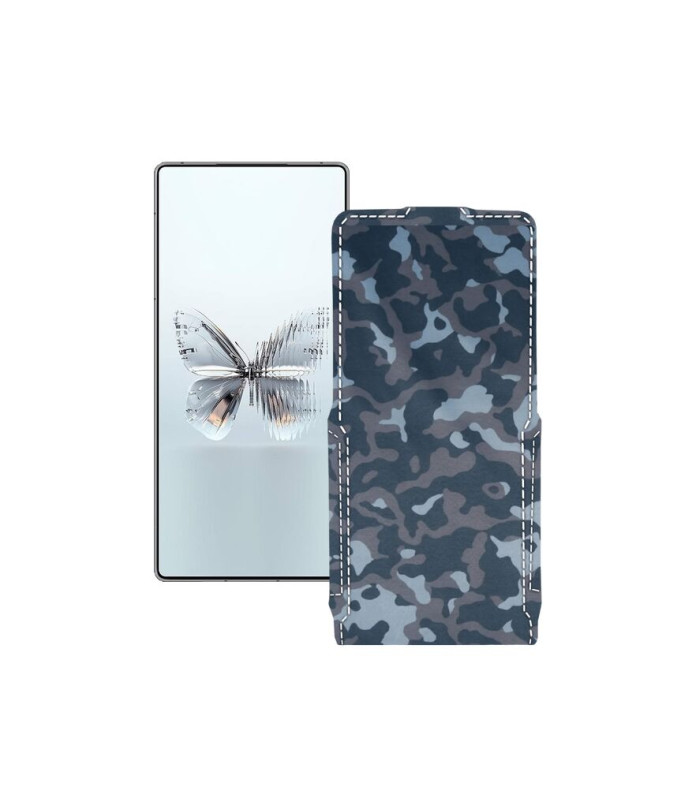 Чохол-флип з екошкіри для телефону ZTE Nubia RedMagic 10 Pro
