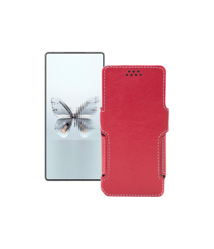 Чохол-книжка з екошкіри для телефону ZTE Nubia RedMagic 10 Pro