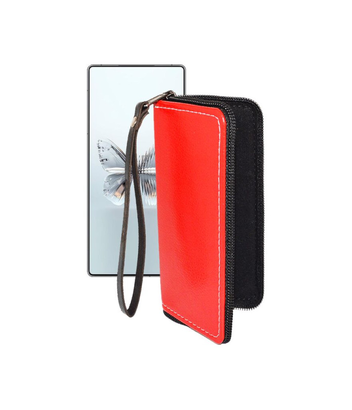 Чохол-гаманець з екошкіри для телефону ZTE Nubia RedMagic 10 Pro