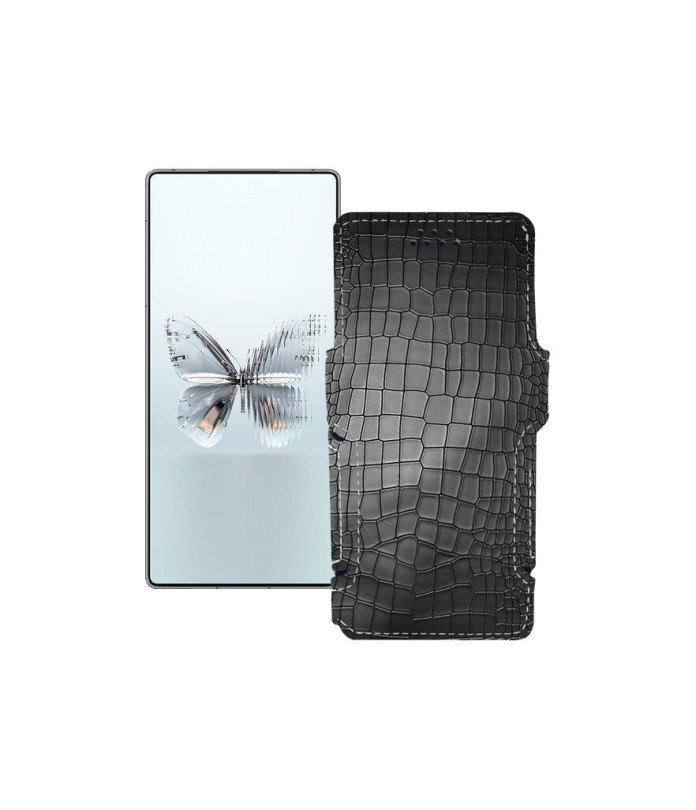 Чохол-книжка з екошкіри для телефону ZTE Nubia RedMagic 10 Pro